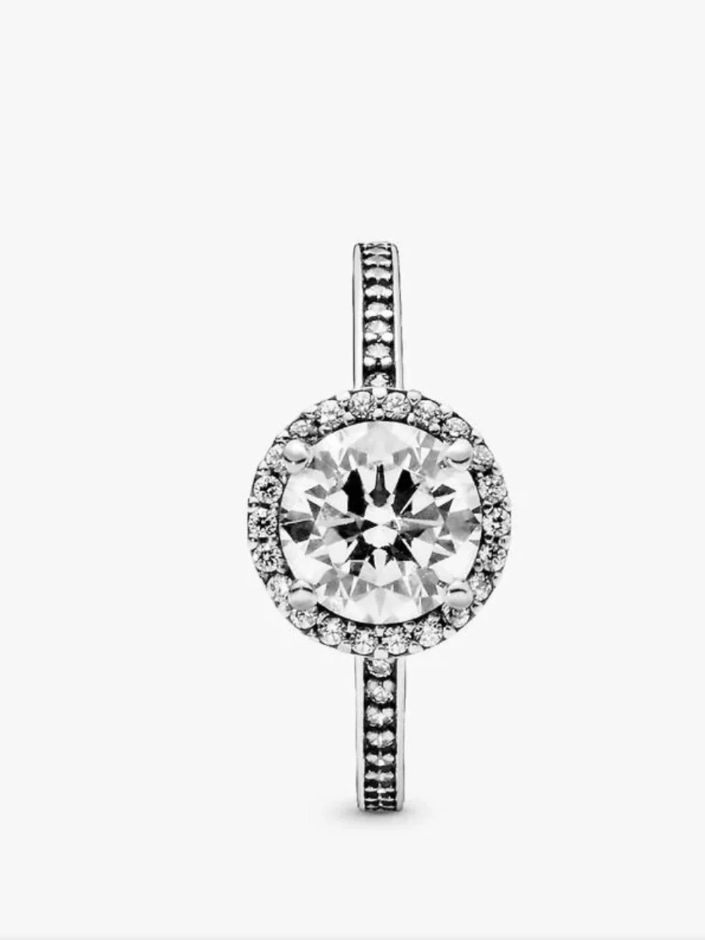 NWT Pandora Round Sparkle Ring